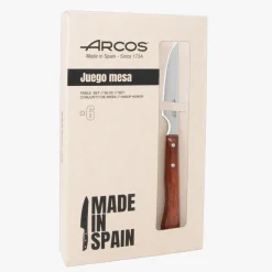 6 pcs. Steak Set Bois Comprimé