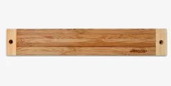 Barre aimantée rangement couteaux Bambou 300 x 45 mm