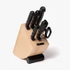 Bloc à couteaux 5 pcs. Universal + Ciseaux