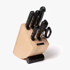 Bloc à couteaux 5 pcs. Universal + Ciseaux