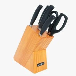 Bloc Couteaux 4 Pcs. Série Clara + Ciseaux