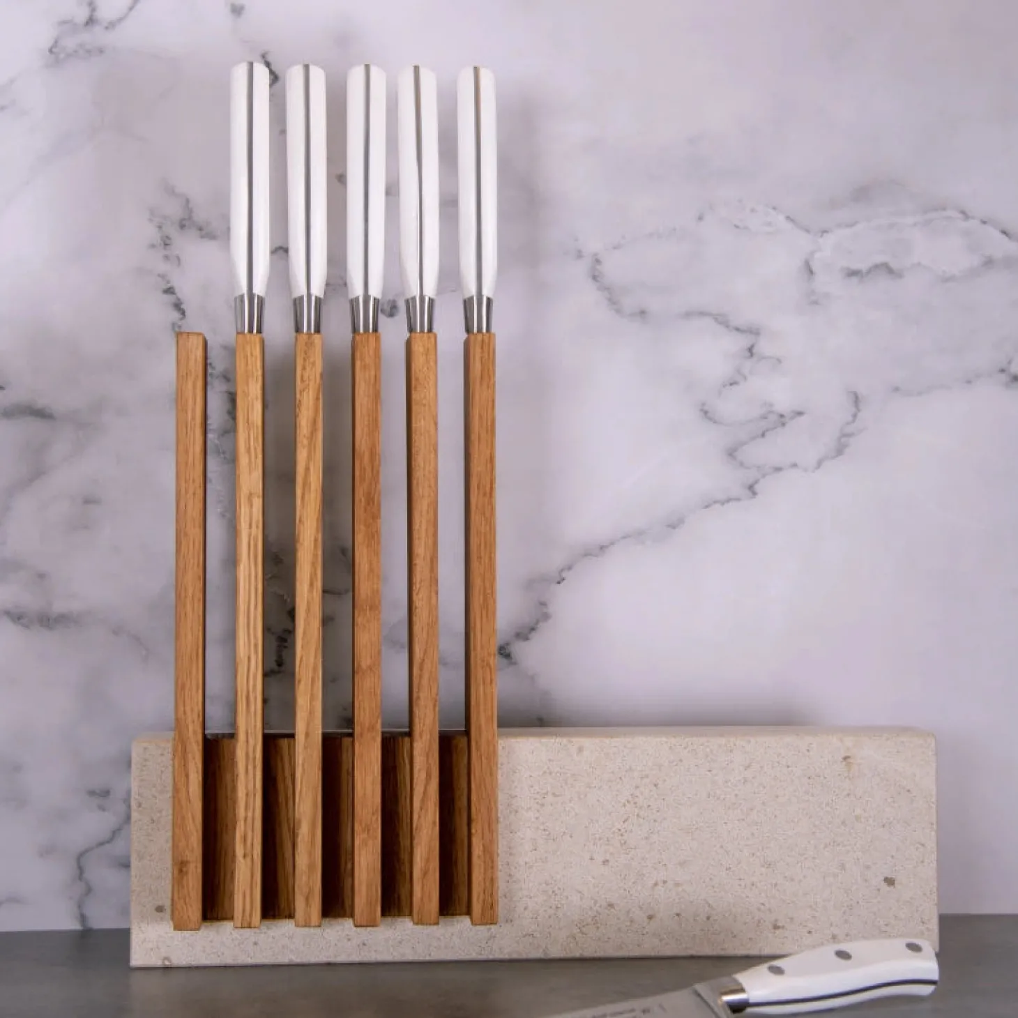 BLOC DE RANGEMENT POUR COUTEAUX PETRA 280 x 364 x 78 mm