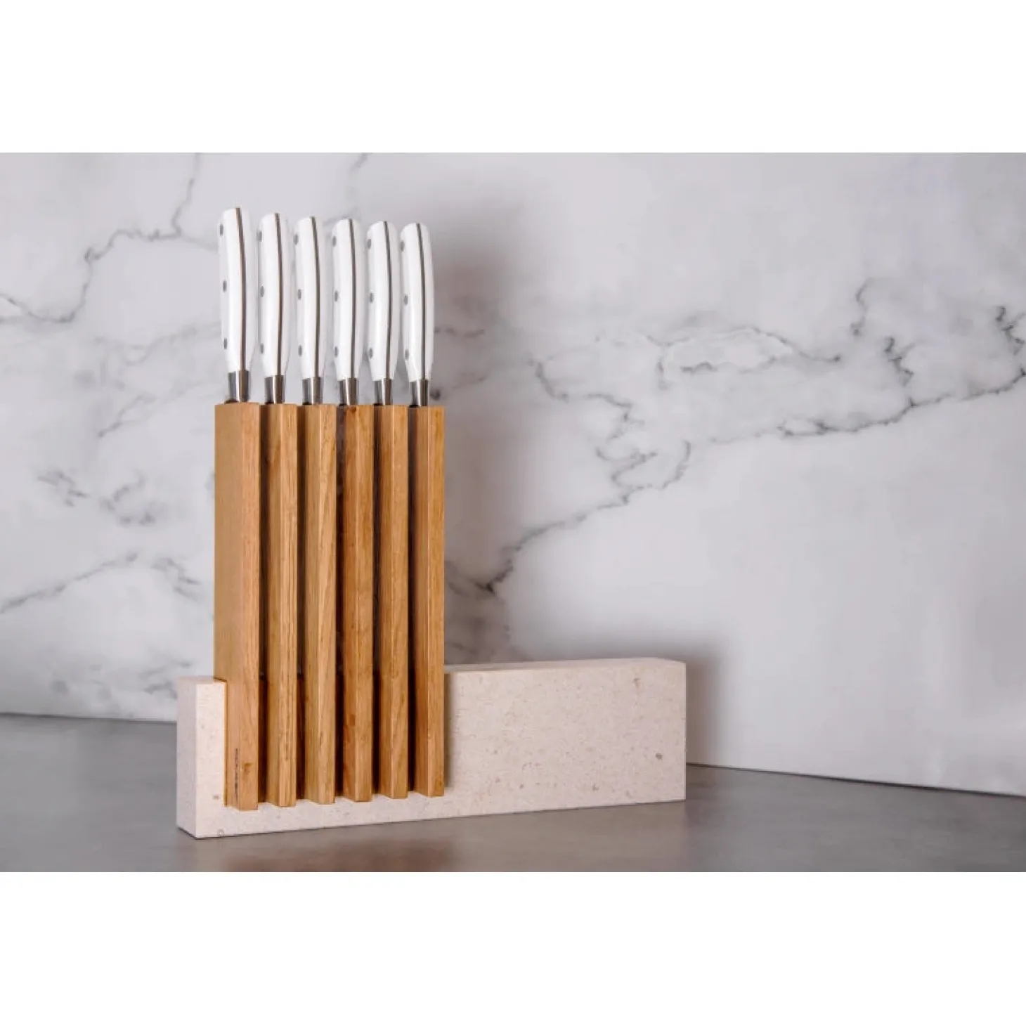 BLOC DE RANGEMENT POUR COUTEAUX PETRA 280 x 364 x 78 mm