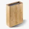 Bloc Rangement Couteaux en bambou 280 x 215 x 90 mm