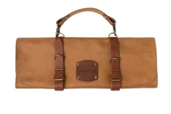 Bolsa de piel + 5 cuchillos Serie Nórdika