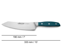 Bolsa piel y 5 cuchillos de la serie Brooklyn