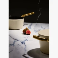 Casserole Antiadhésive Céramique Samoa Iconic beige 16 cm