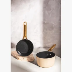 Casserole Antiadhésive Céramique Samoa Iconic beige 16 cm