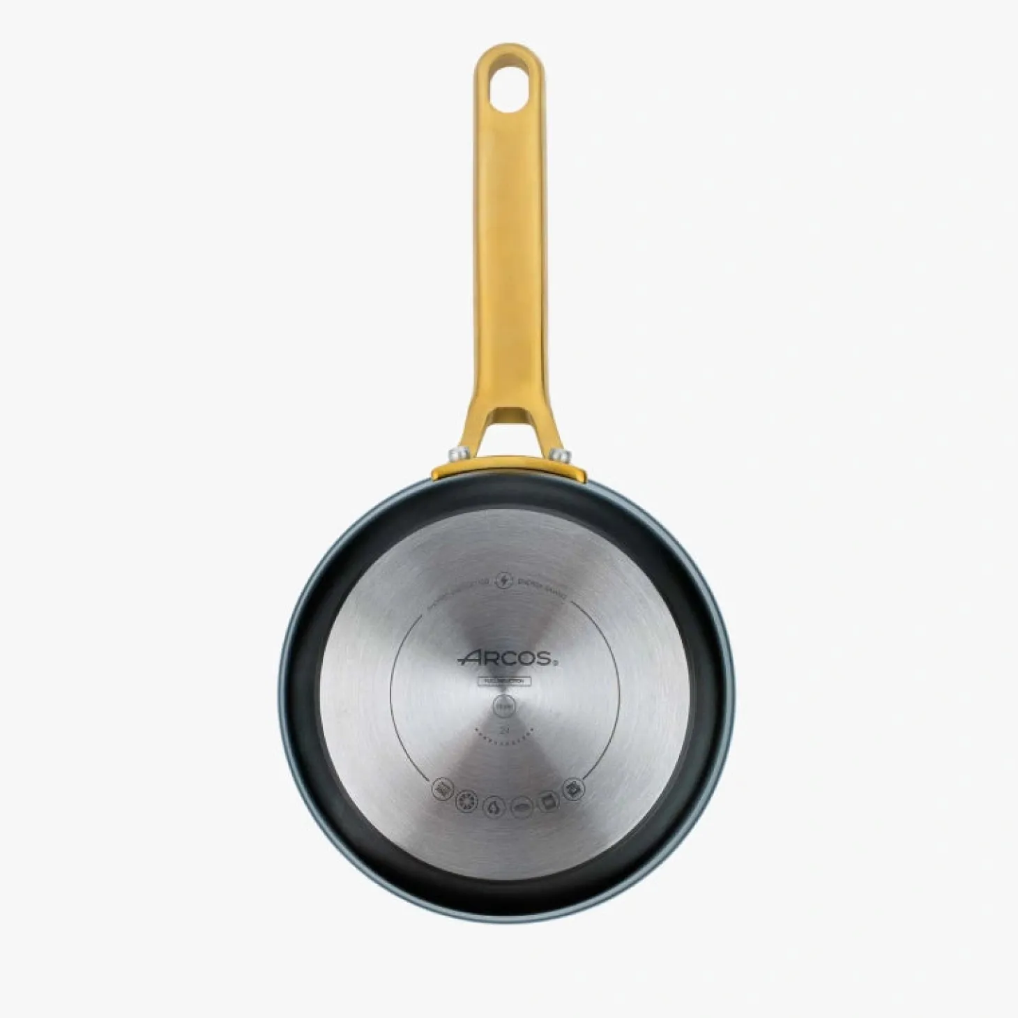 Casserole Antiadhésive Céramique Samoa Iconic noire 16 cm