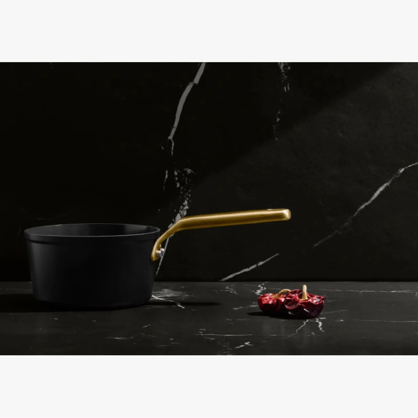 Casserole Antiadhésive Céramique Samoa Iconic noire 16 cm