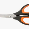 Ciseaux de Cuisine noir et orange Prochef 215 mm
