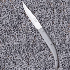 Coffret 4 couteaux à steak Microcranté Blanc