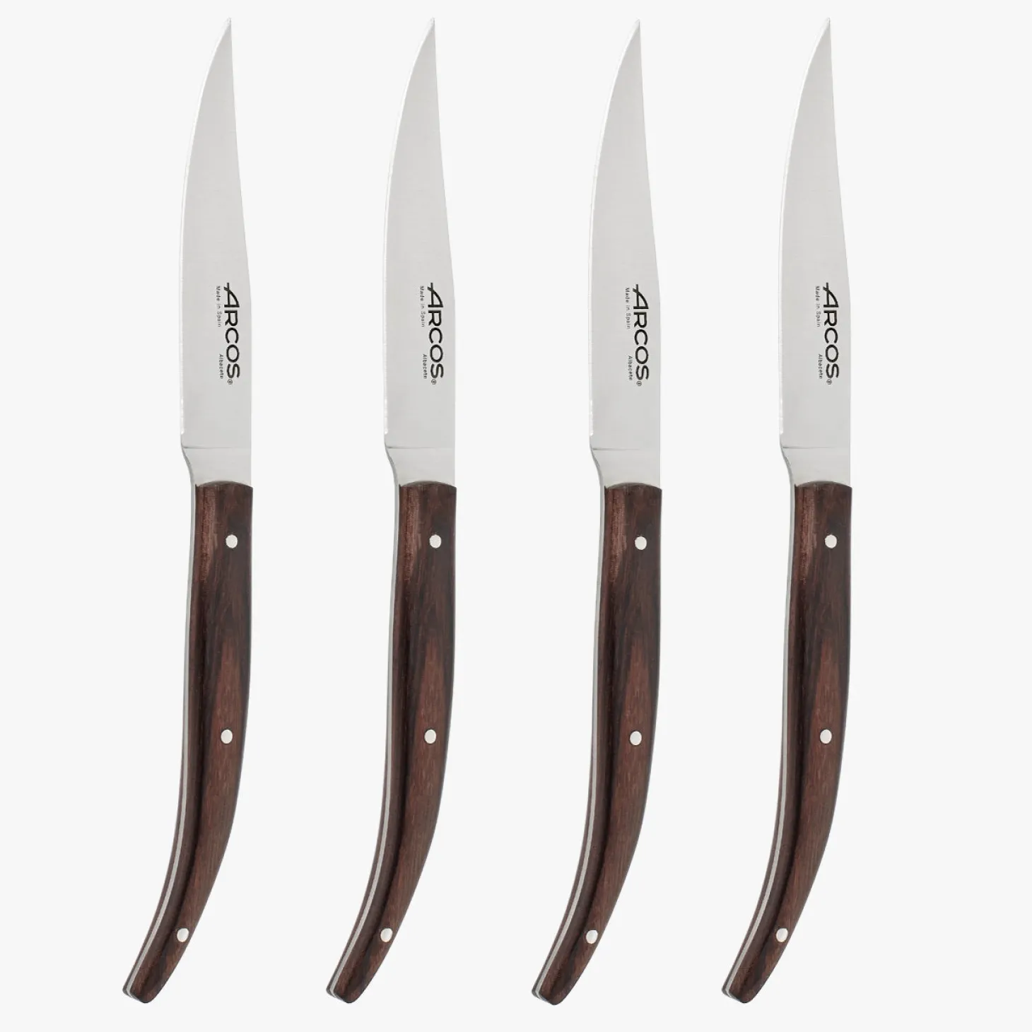 Coffret 4 couteaux à steak The Origin bois de palissandre