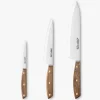 Coffret 3 couteaux bois d'Ovangkol Nórdika