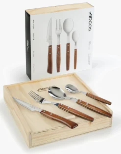 Coffret Couverts Bois Gregorio ARCOS 16 pièces