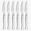 Coffret de 6 couteaux à steak forgés inox lame crantée