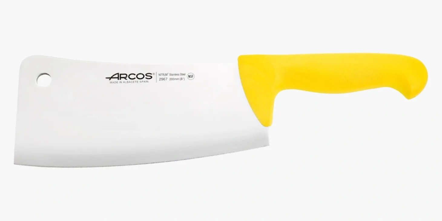 Couperet jaune 2900 220 mm / ep. 4 mm