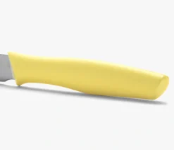 Couteau à beurre 90 mm coleur citron série Nova