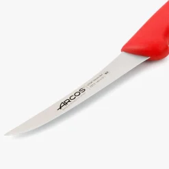 Couteau à désosser courbe rouge 2900 140 mm