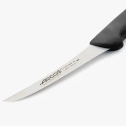 Couteau à désosser courbe (Semiflexible) noir 2900 140 mm