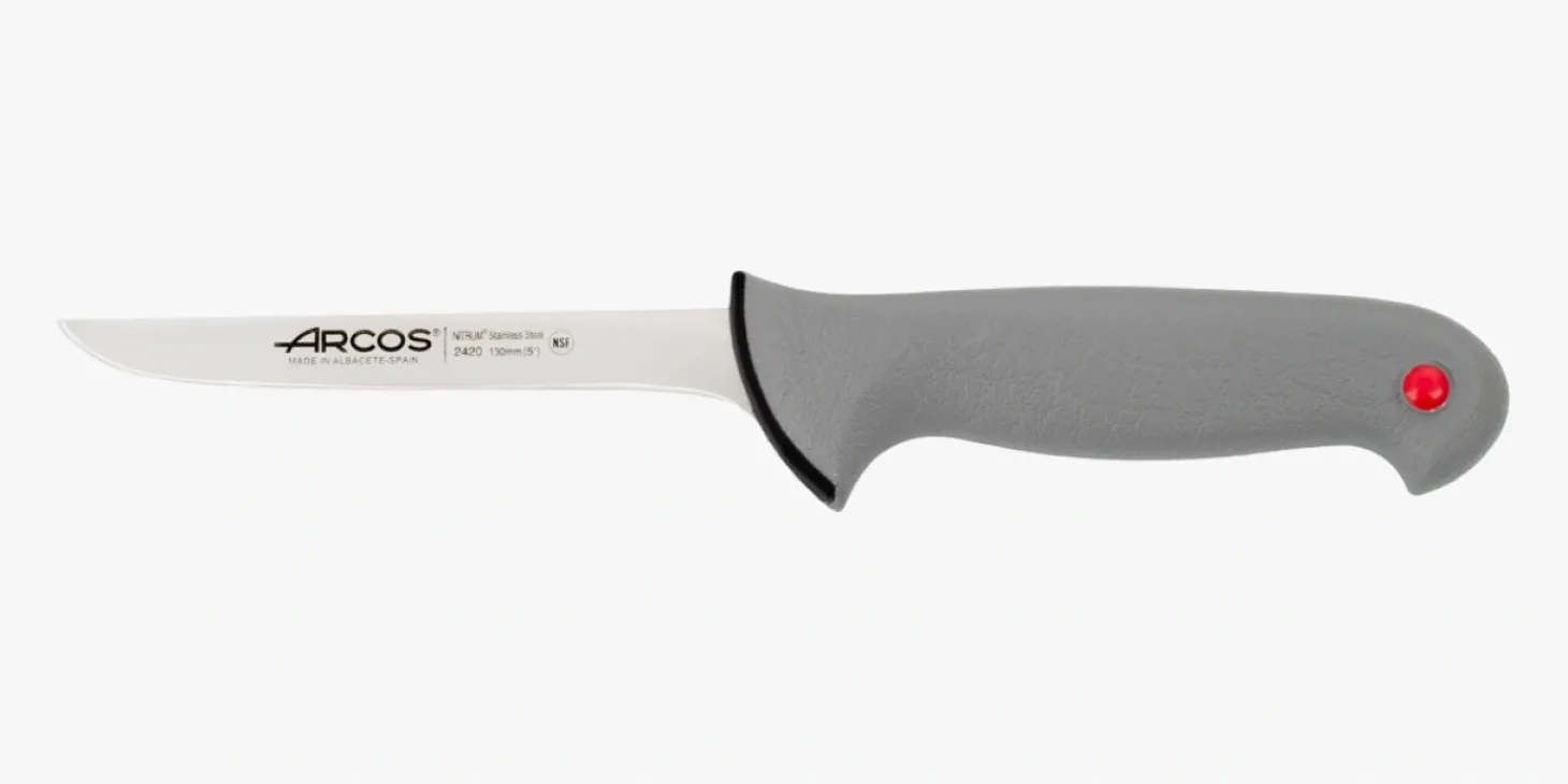 Couteau à désosser lame usée Colour Prof 130 mm