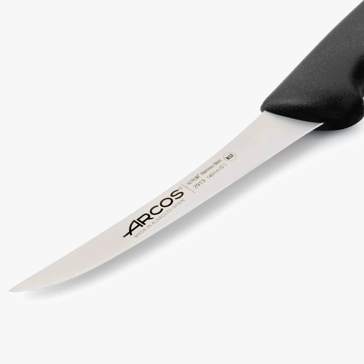 Couteau à désosser noir 2900 140 mm