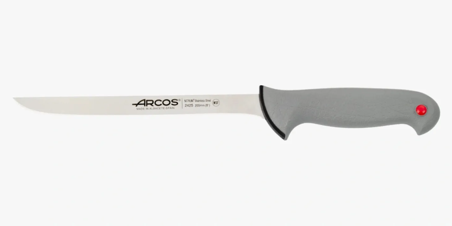 Couteau à filets flexible Colour Prof 200 mm