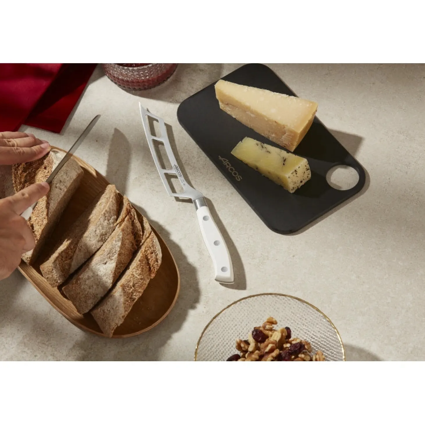 Couteau à fromage Riviera Blanc 145 mm