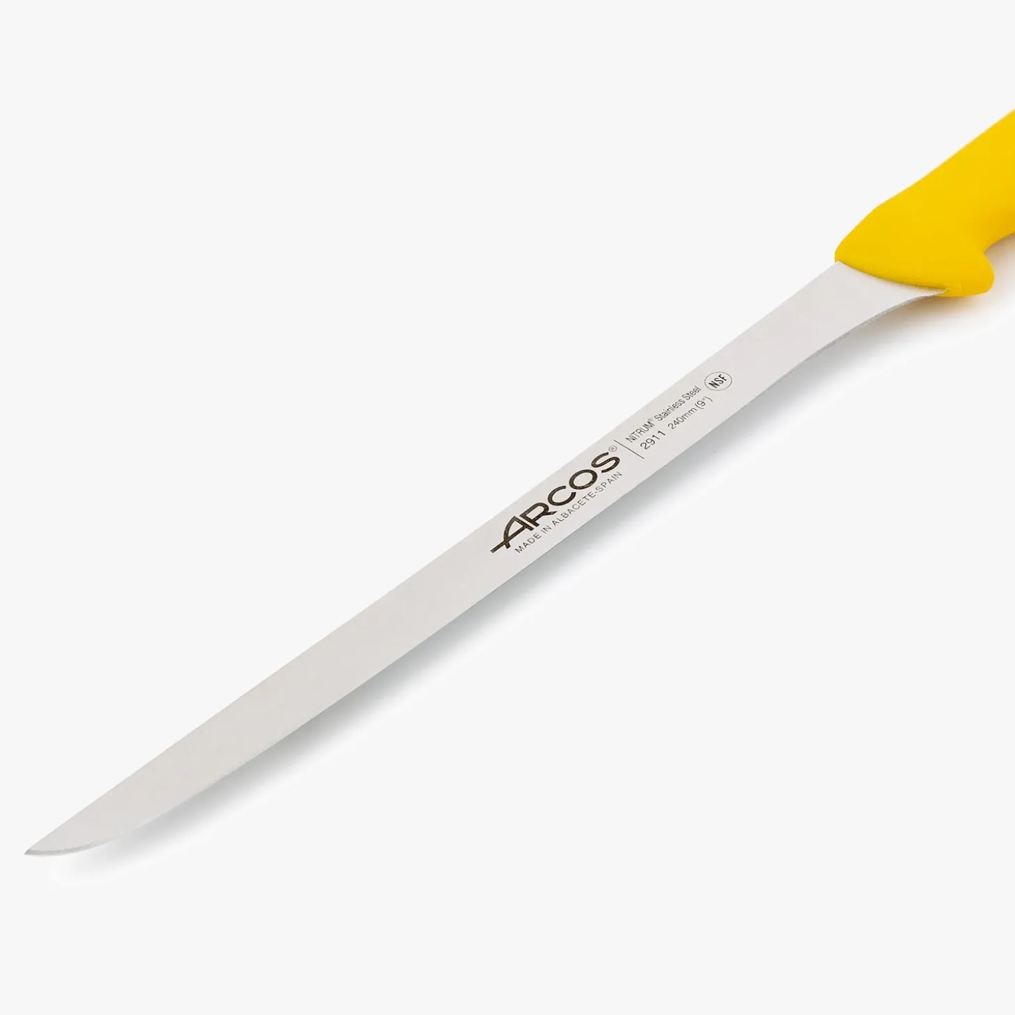 Couteau à Jambon flexible jaune 2900 240 mm