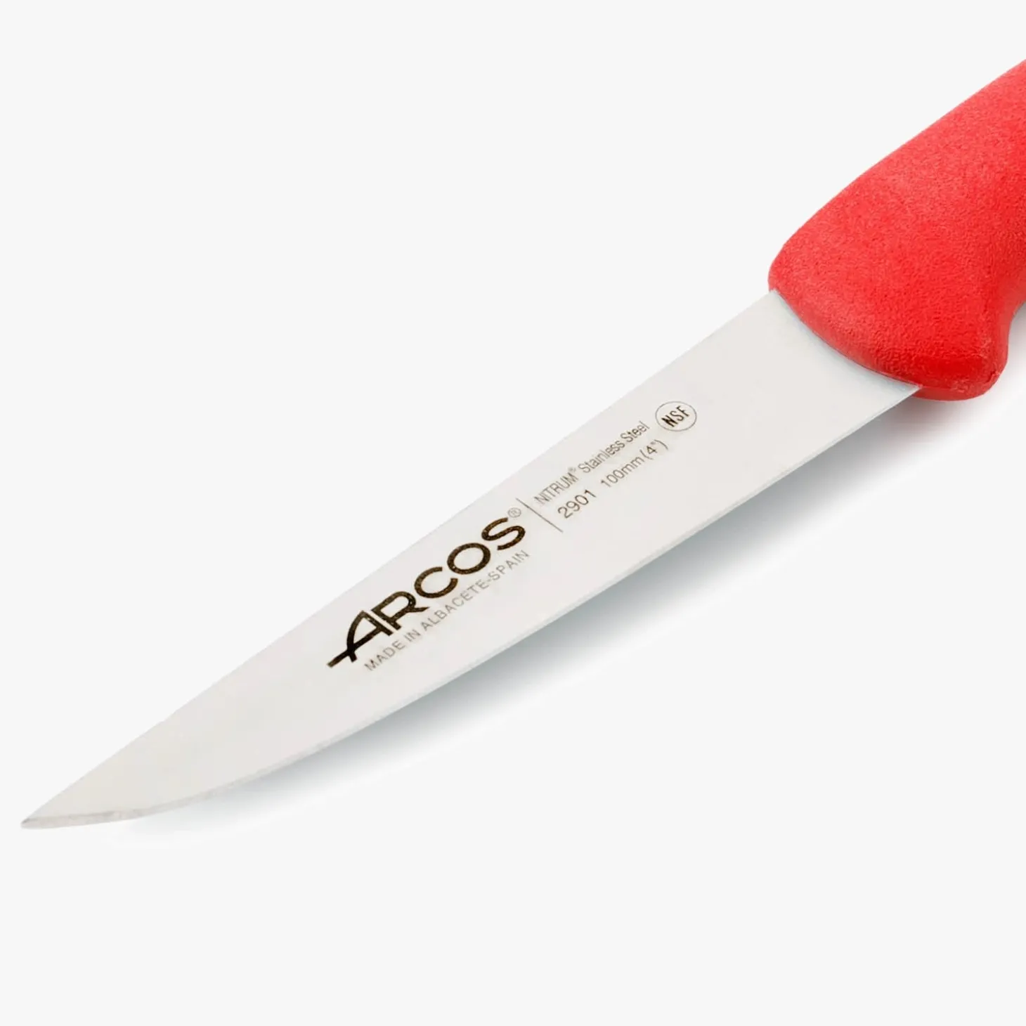 Couteau à légumes rouge 2900 100 mm
