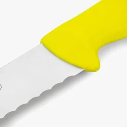 Couteau à pain cranté jaune 2900
