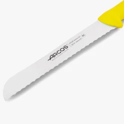 Couteau à pain cranté jaune 2900