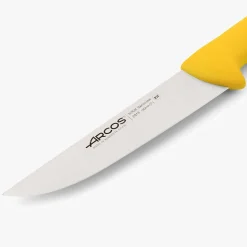 Couteau de boucher jaune 2900 180 mm
