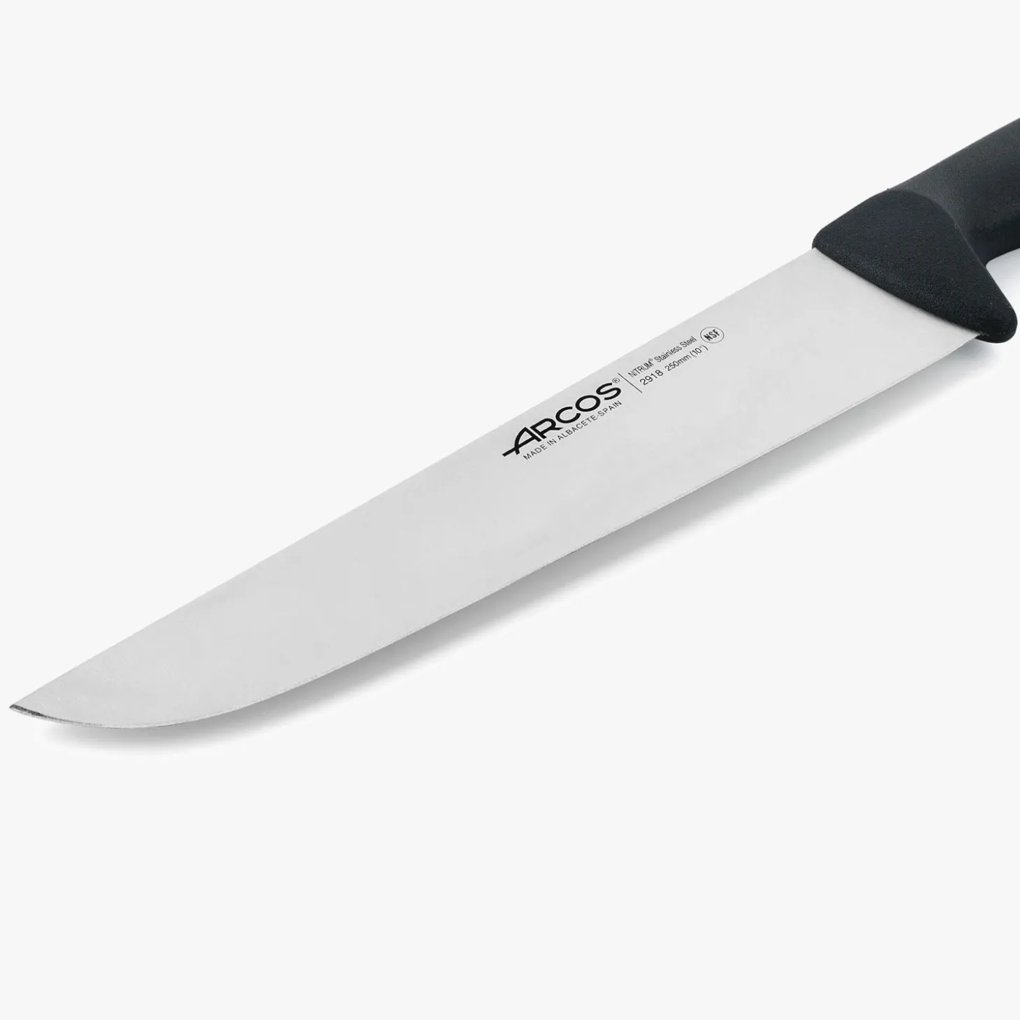 Couteau de boucher noir 2900 250 mm