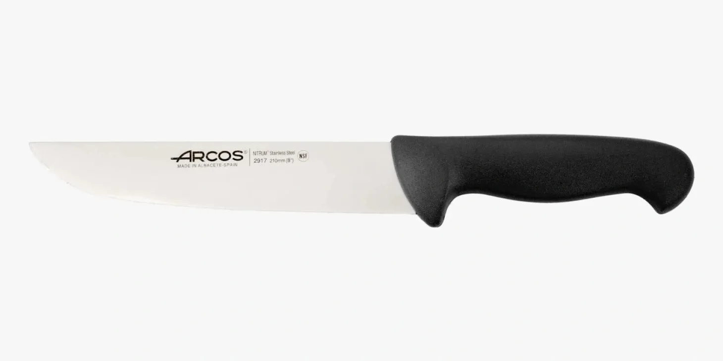 Couteau de boucher noir 2900 210 mm