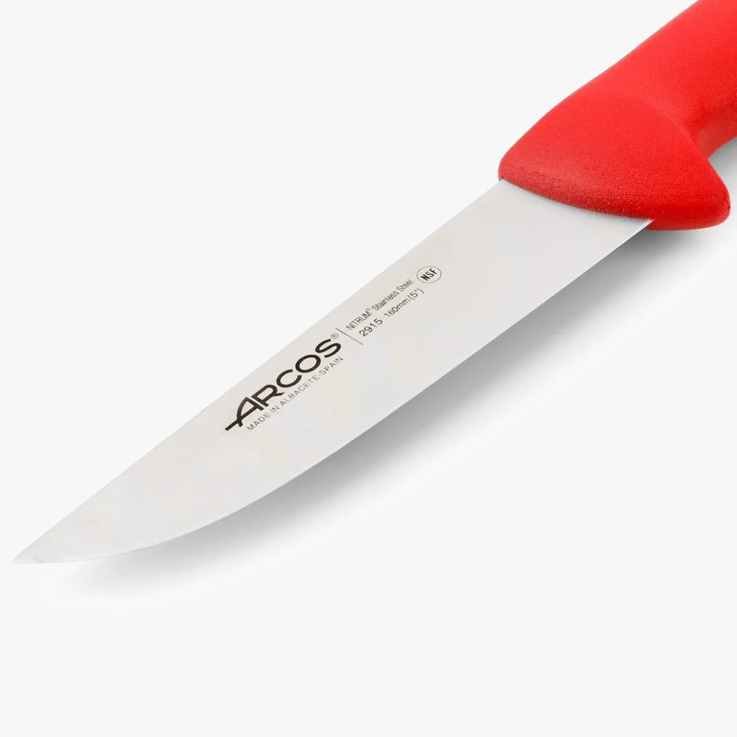 Couteau de boucher rouge 2900 160 mm