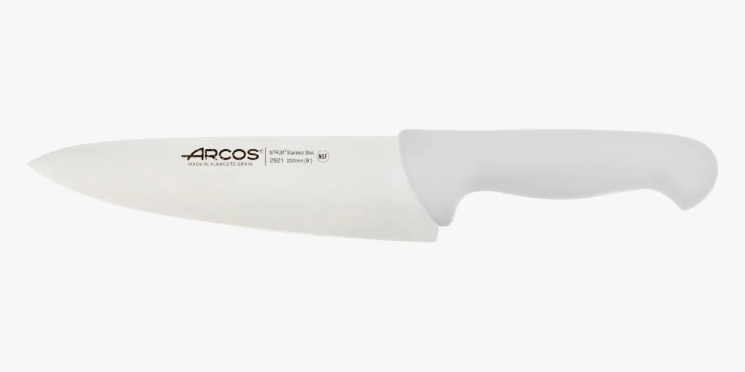 Couteau de chef blanc 2900 200 mm