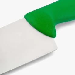 Couteau de chef lame large vert 2900 300 mm