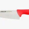 Couteau de chef lame large rouge 2900 200 mm