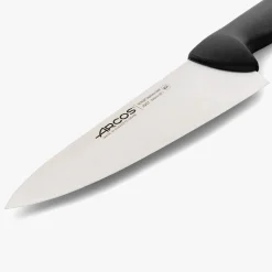 Couteau de chef lame large noir 2900 200 mm