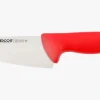 Couteau de chef lame large rouge 2900 150 mm