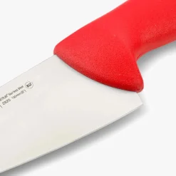 Couteau de chef lame large rouge 2900 150 mm
