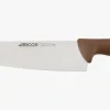 Couteau de chef lame large marron 2900 250 mm