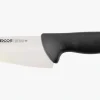Couteau de chef lame large noir 2900 150 mm