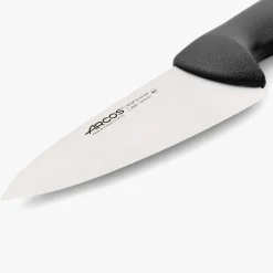 Couteau de chef lame large noir 2900 150 mm