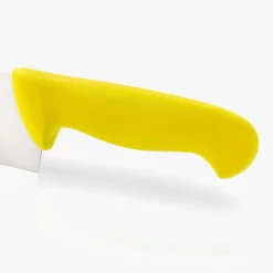 Couteau de chef lame large jaune 2900 250 mm