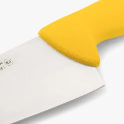 Couteau de chef lame large jaune 2900 200 mm