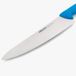 Couteau de chef lame large bleu 2900 300 mm