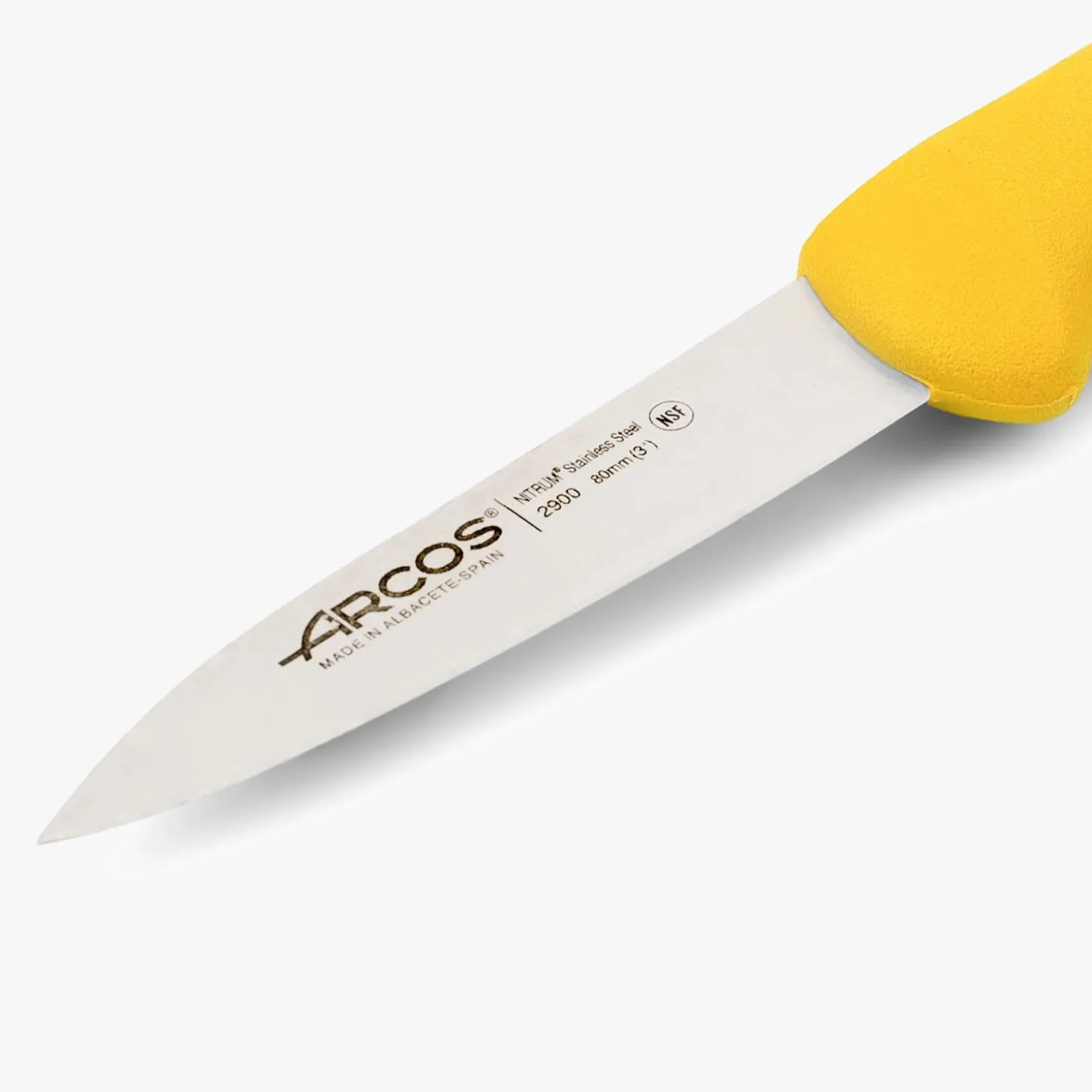 Couteau d'office jaune 2900 80 mm