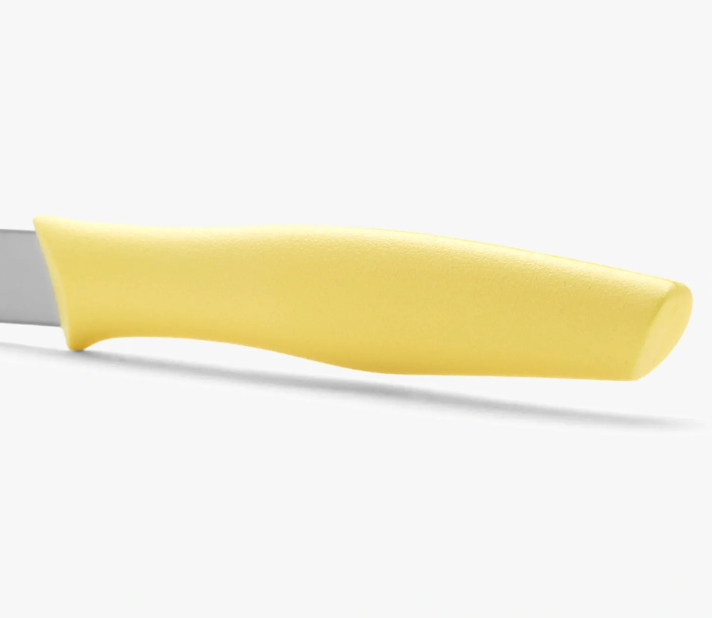 Couteau éplucheur 100 mm coleur citron série Nova